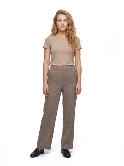pantalon carreaux marron max mara Taille 36 Seconde main CoClo femmes