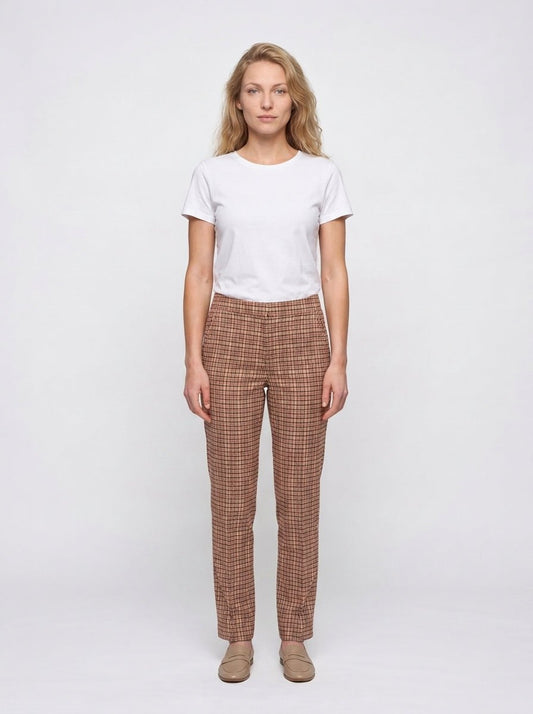 pantalon droit carreaux Armedangels taille XS/S/M Seconde main femmes