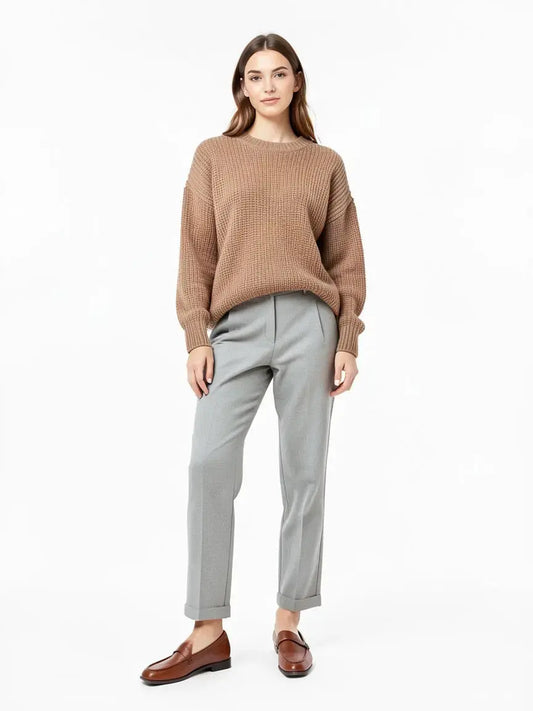 Pantalon gris taille 2/M Rue Blanche seconde main femme