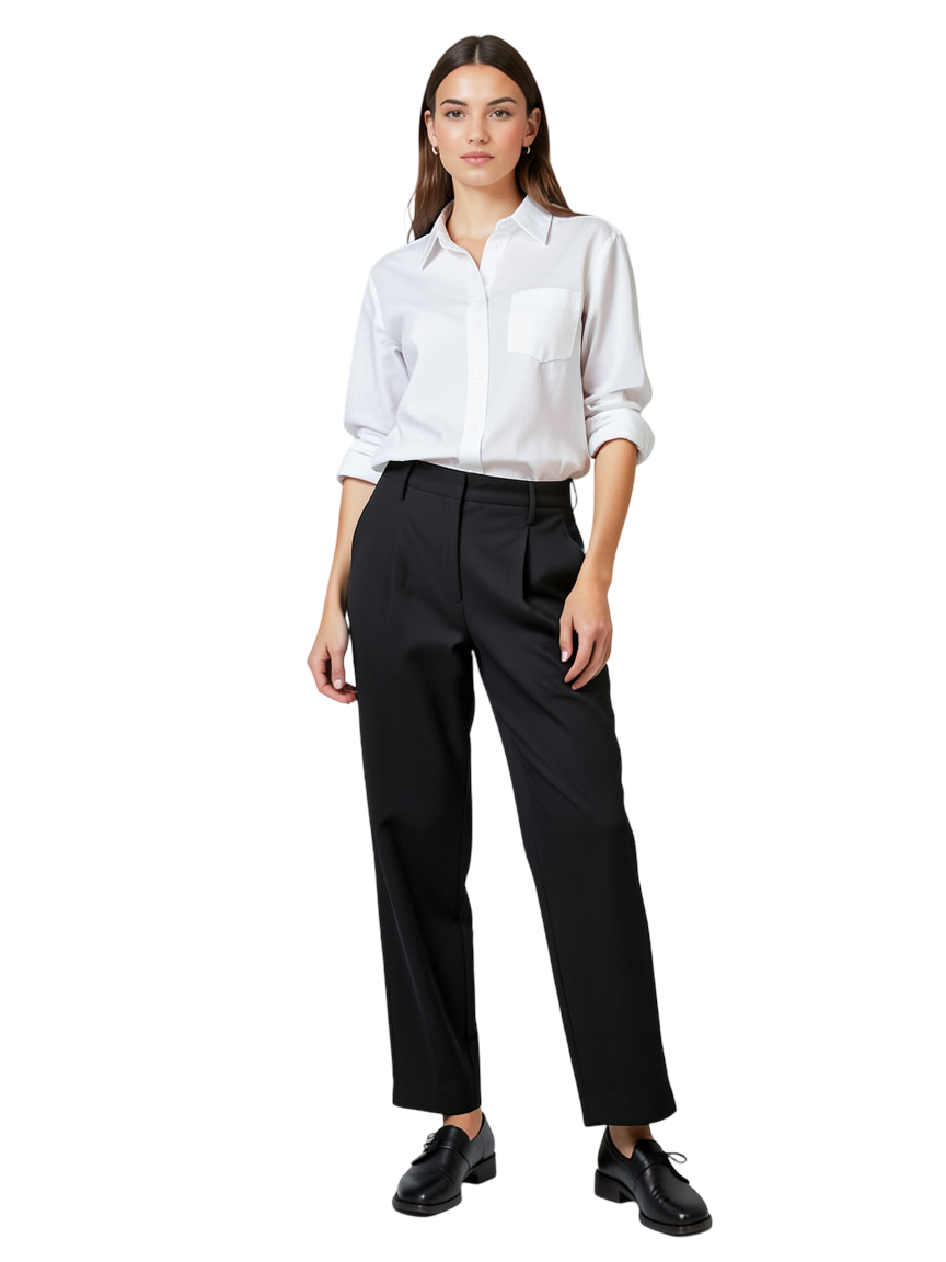 pantalon noir taille 3 L rue blanche seconde main femme