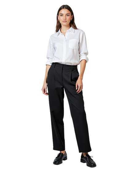 pantalon noir taille 3 L rue blanche seconde main femme