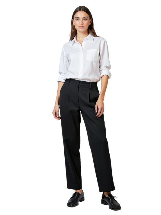 pantalon noir taille 3 L rue blanche seconde main femme
