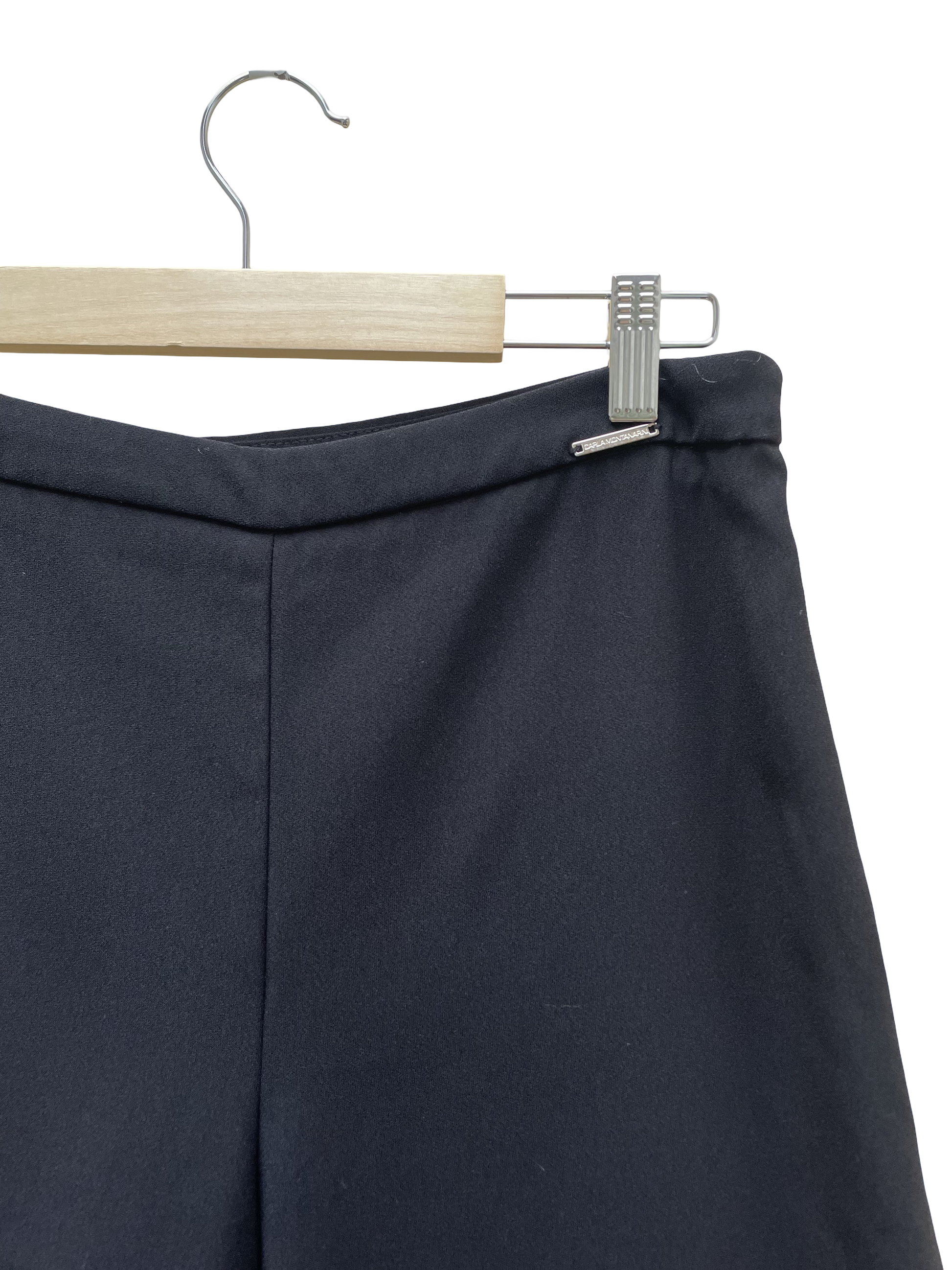 Pantalon noir taille 40 seconde main upcycling 
