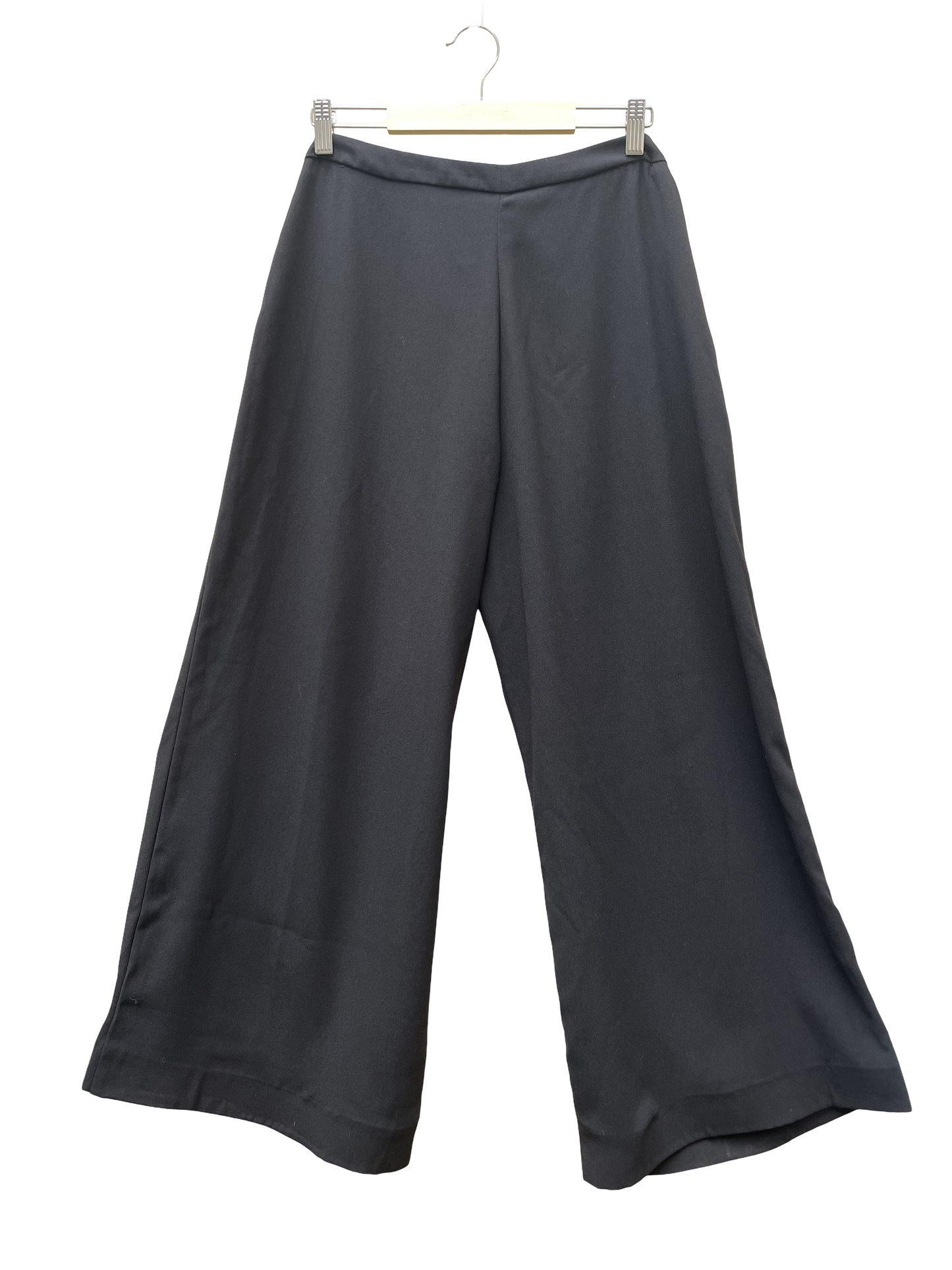 Pantalon noir taille 40 seconde main upcycling 