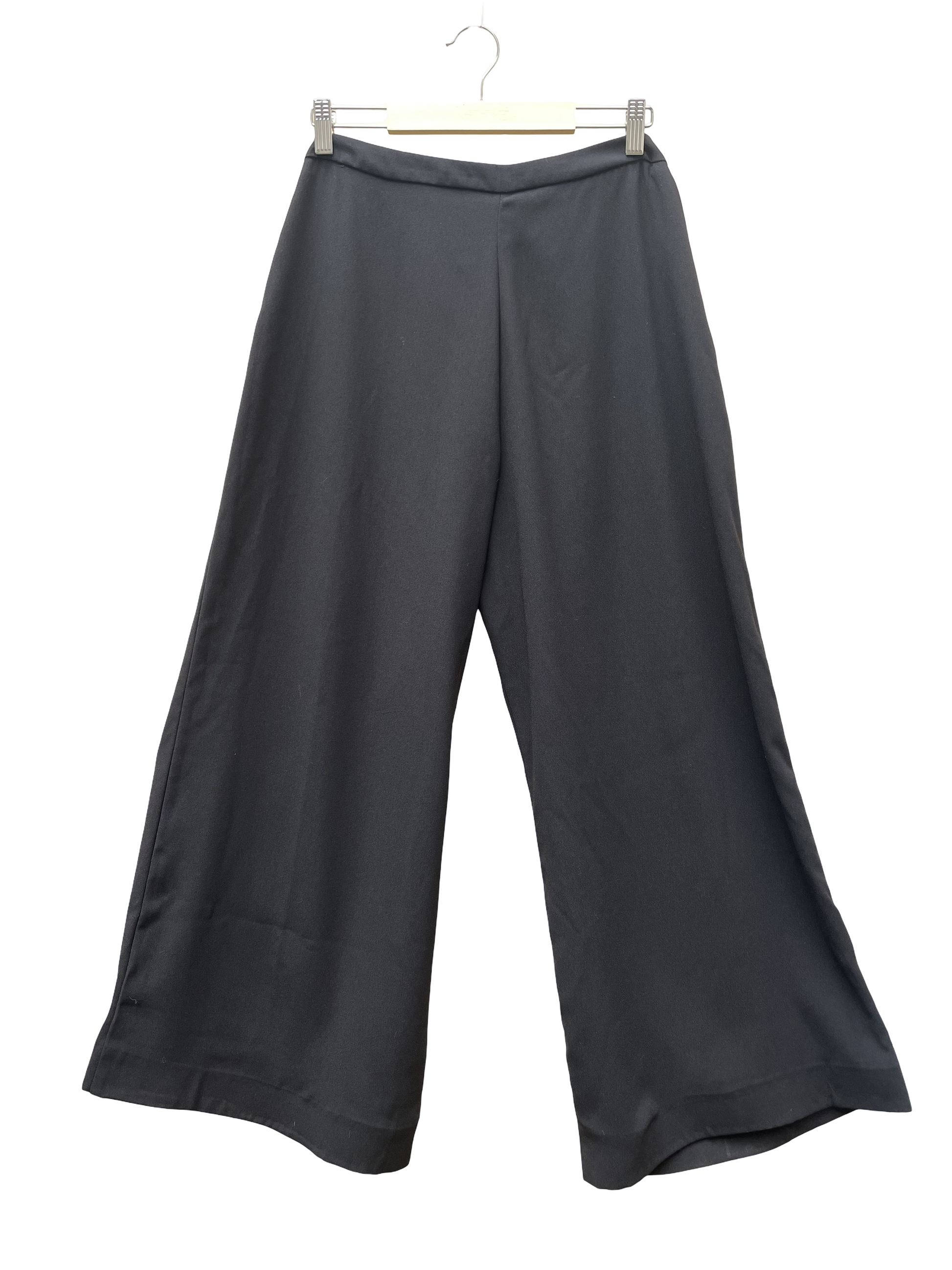 Pantalon noir taille 40 seconde main upcycling 