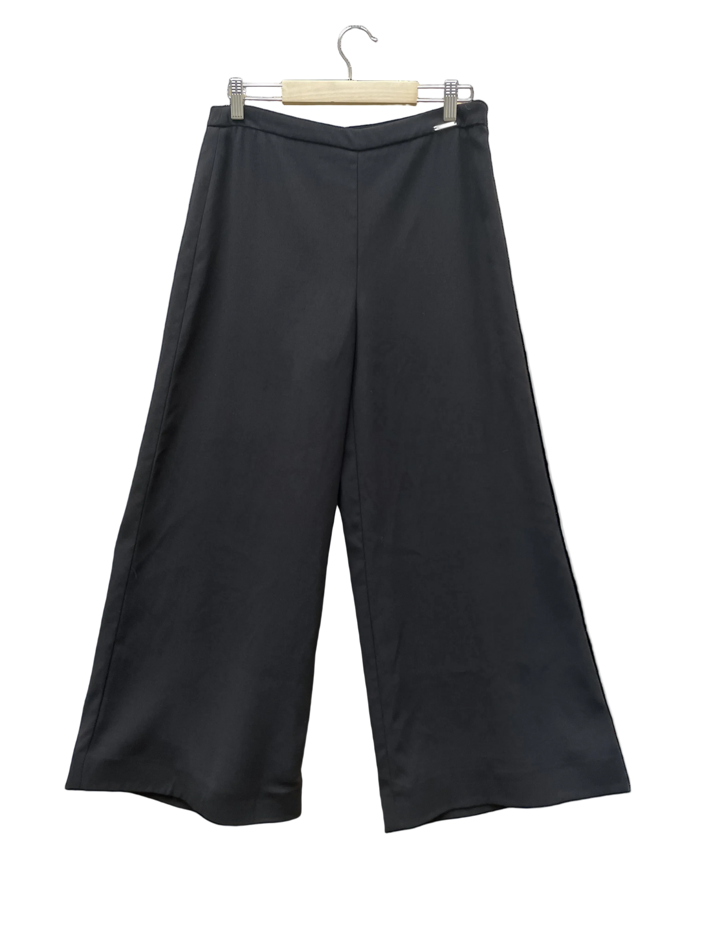 Pantalon noir taille 40 seconde main upcycling 