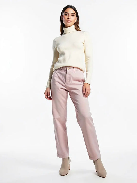 Pantalon rose taille 3/L Bellerose seconde main femme