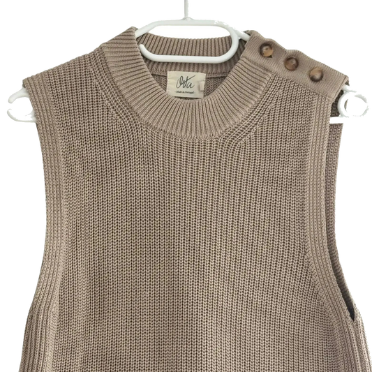 pull beige taille s orta store seconde main femme