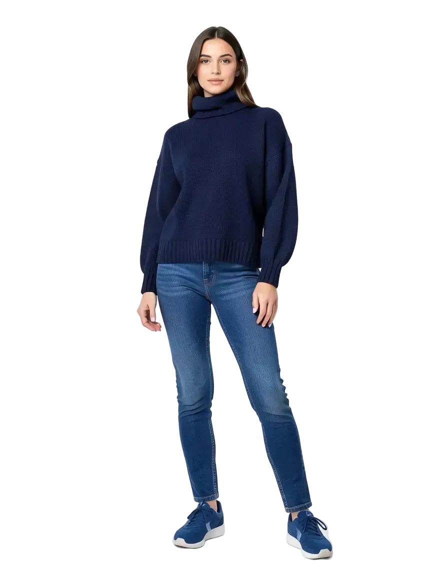 pull bleu marine taille 1 s rue blanche seconde main femme