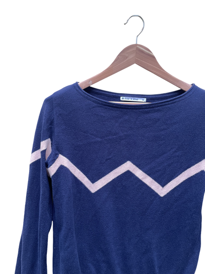 pull bleu marine taille m froy and dind seconde main femme