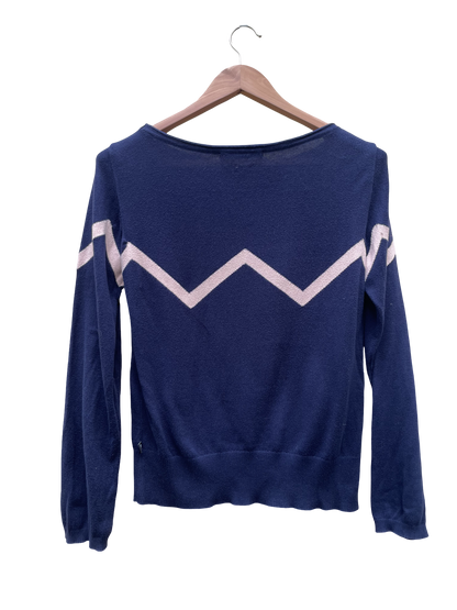 pull bleu marine taille m froy and dind seconde main femme