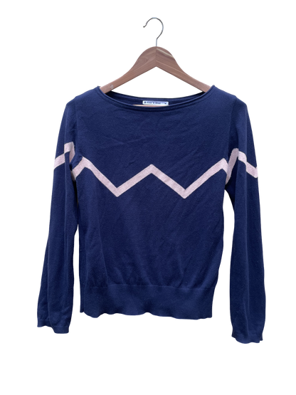 pull bleu marine taille m froy and dind seconde main femme