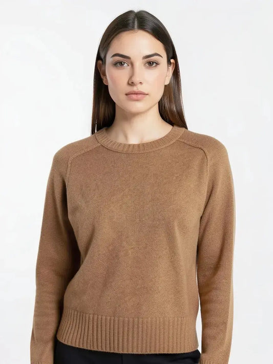 Pull camel taille 2/M seconde main femme