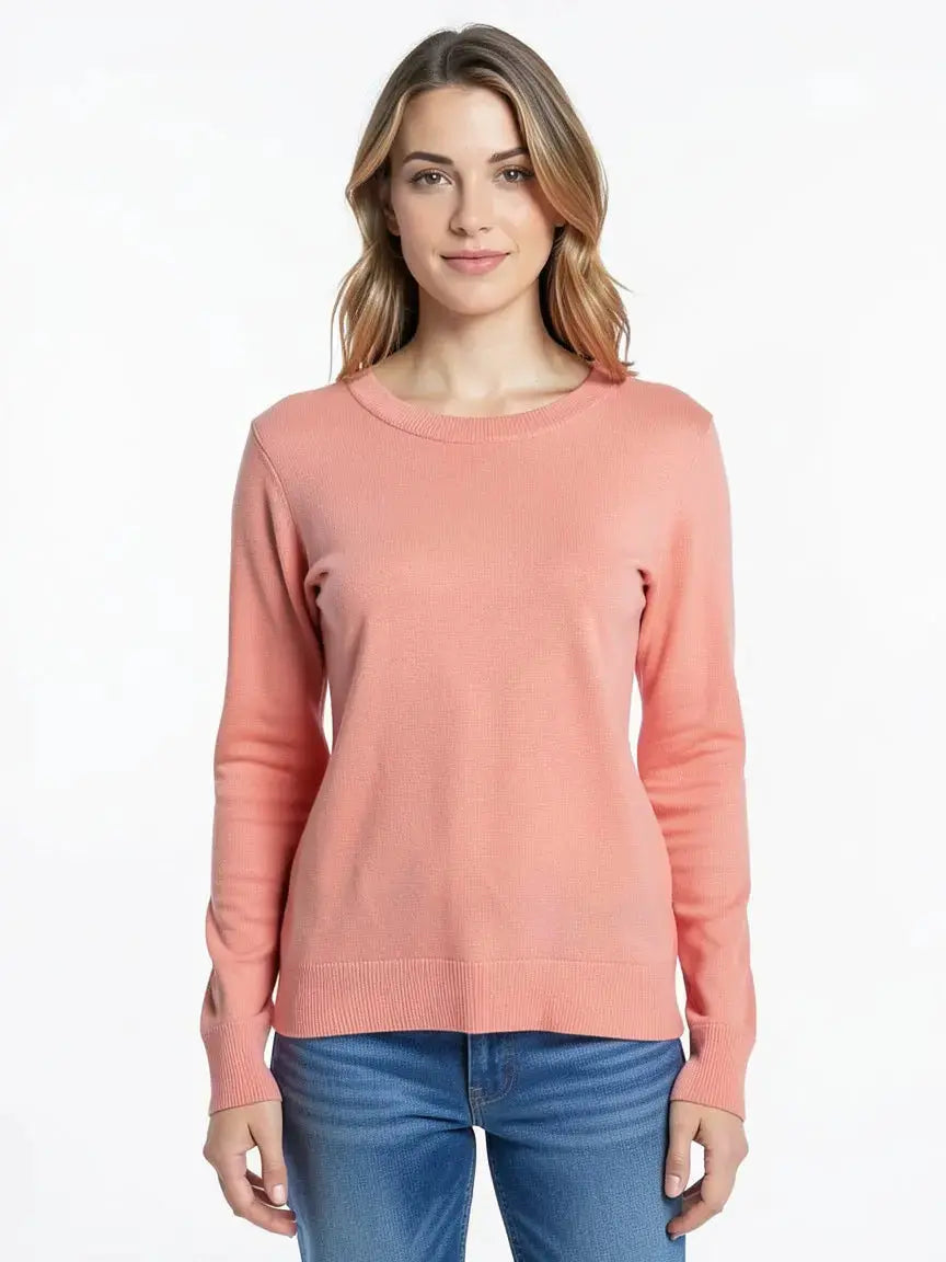 Pull corail-Taille S/36 Asphalte seconde main femme