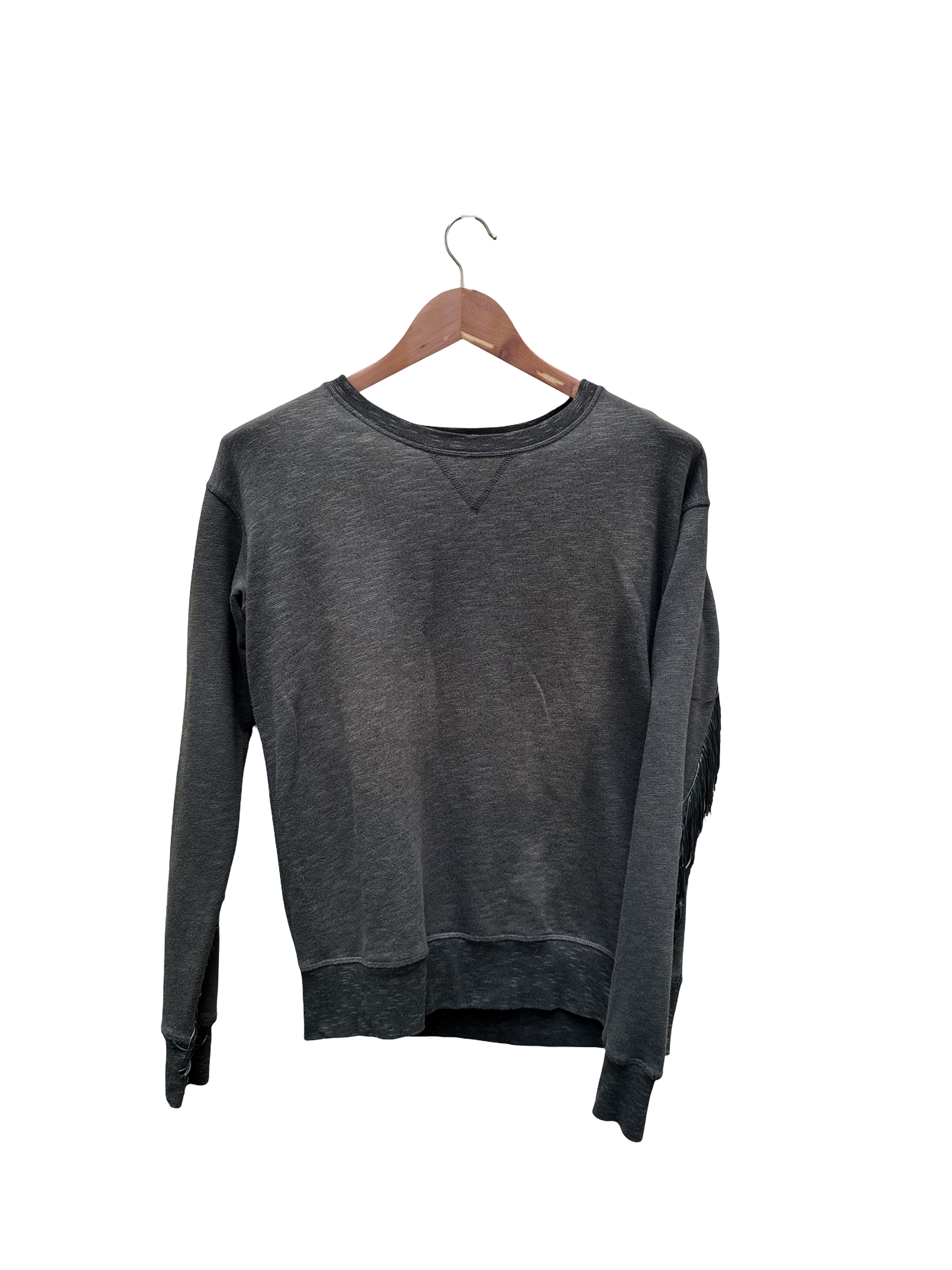 Pull gris taille 2/M seconde main femme