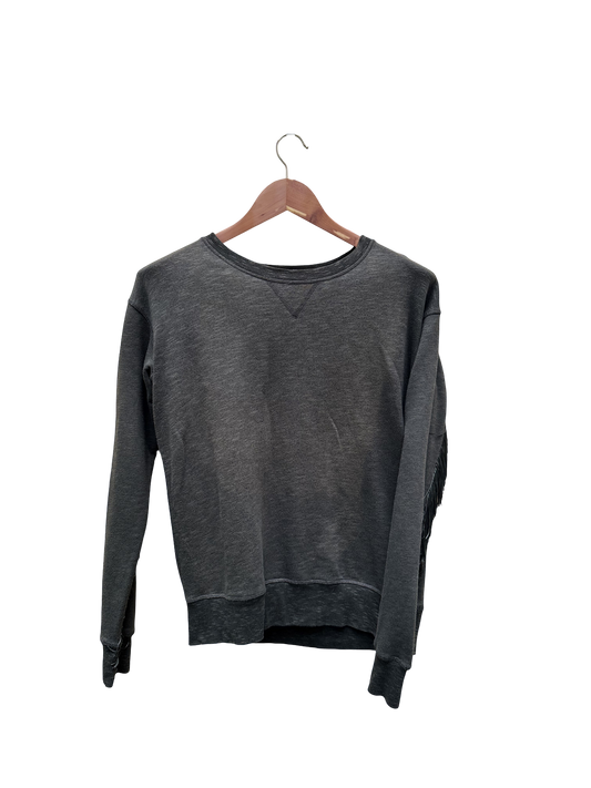 Pull gris taille 2/M seconde main femme