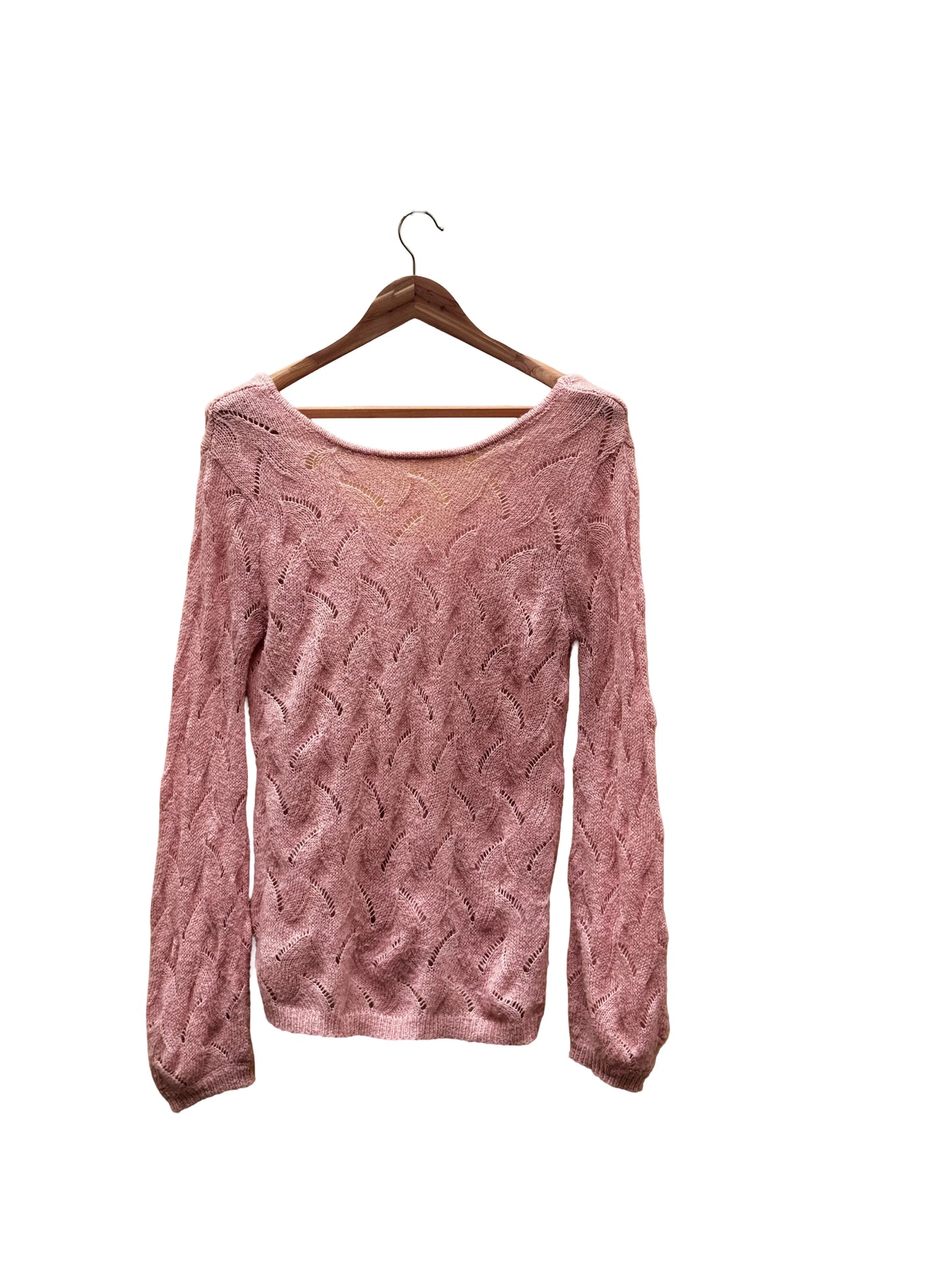 Pull rose poudré taille M seconde main femme