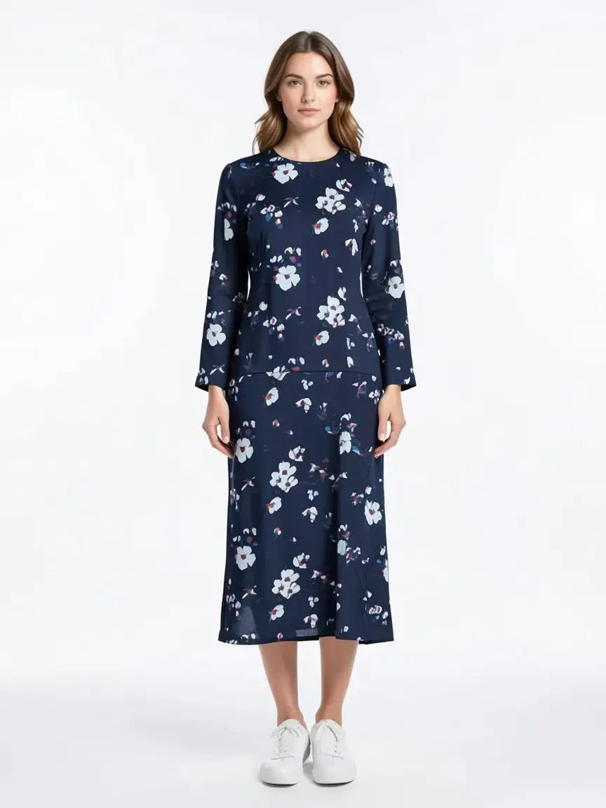 Robe à fleurs taille 2/M seconde main femme