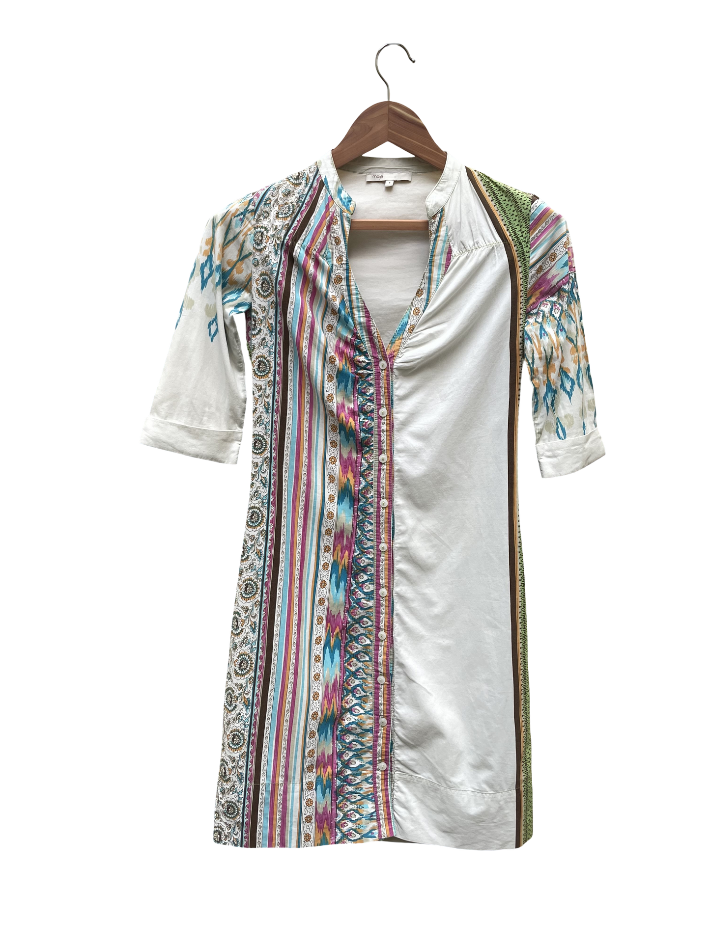 robe beige taille s maje seconde main femme