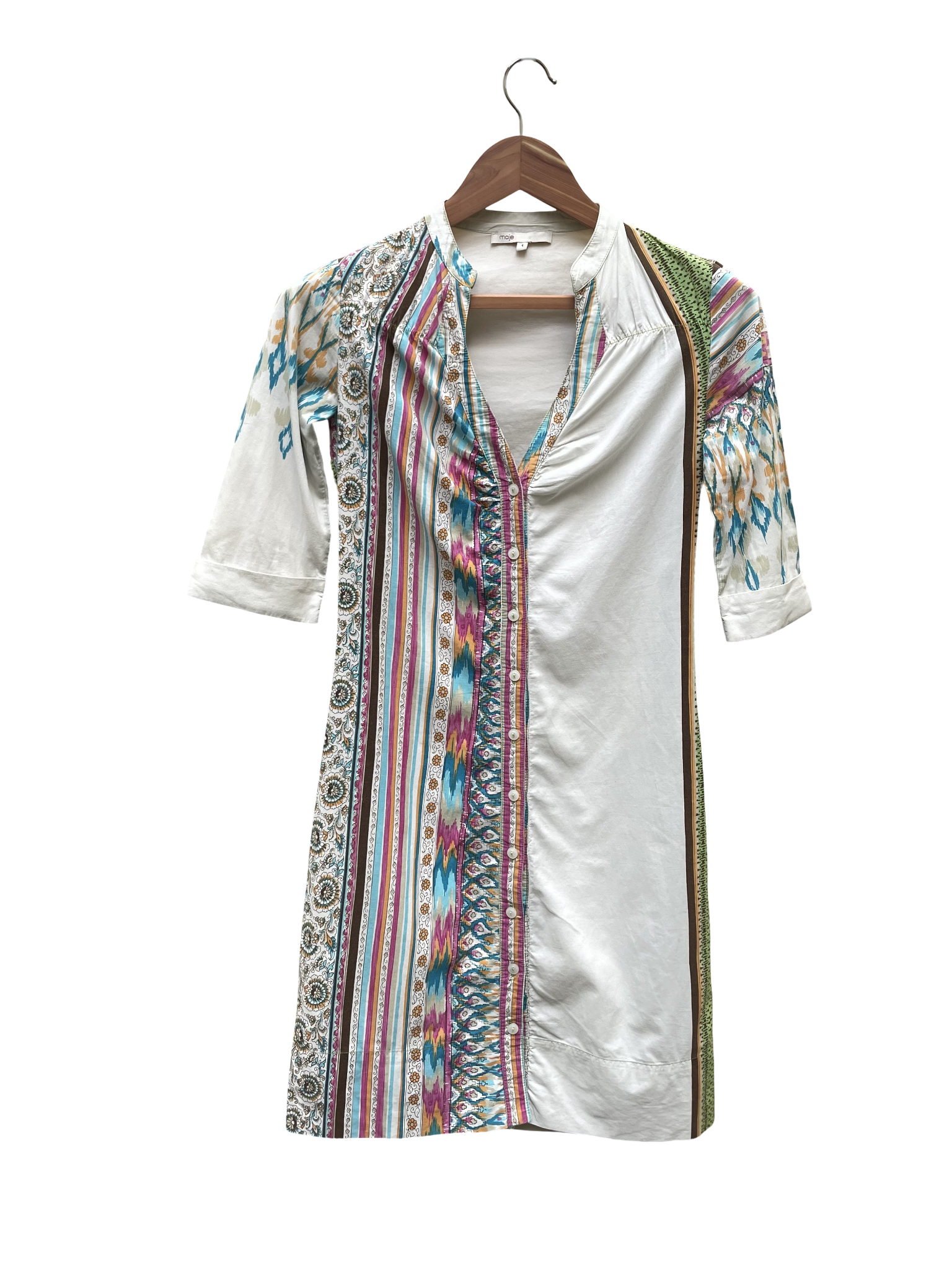 robe beige taille s maje seconde main femme