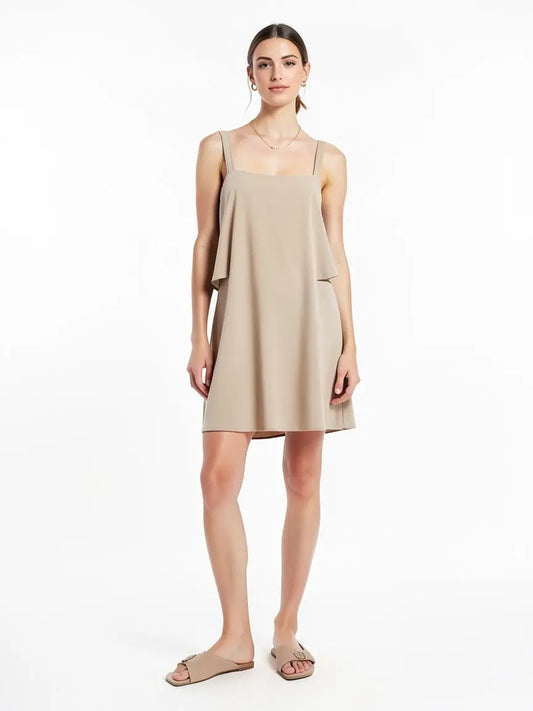 Robe beige taille S Nubu seconde main femme