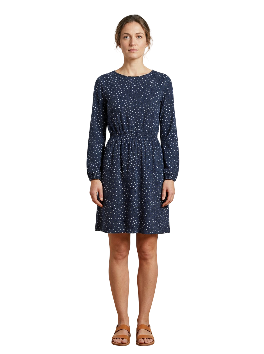 robe bleu marine taille s people tree seconde main femme