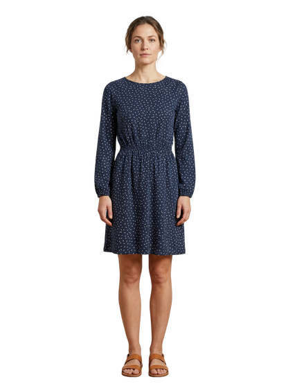 robe bleu marine taille s people tree seconde main femme