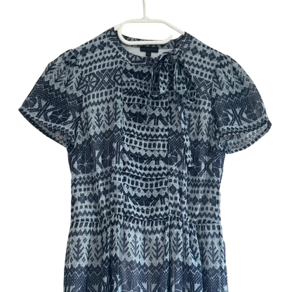 robe bleue taille 34 mer du nord seconde main femme