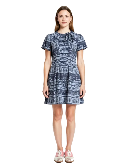 robe bleue taille 34 mer du nord seconde main femme