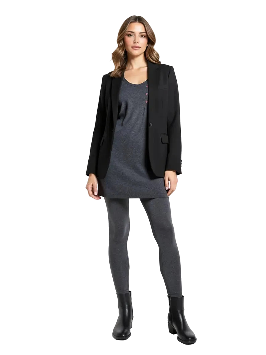 robe grise taille 34 AP seconde main femme