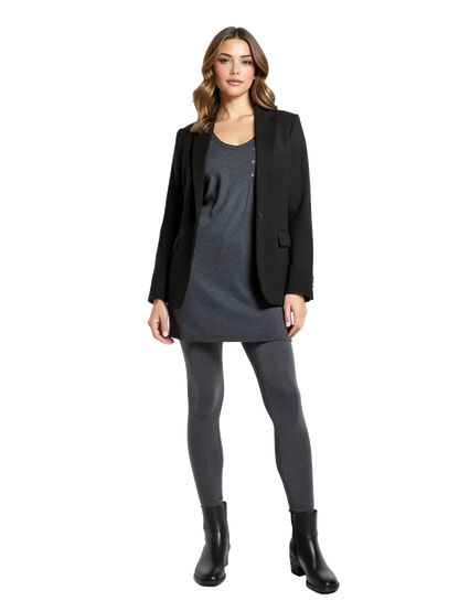 robe grise taille 34 AP seconde main femme