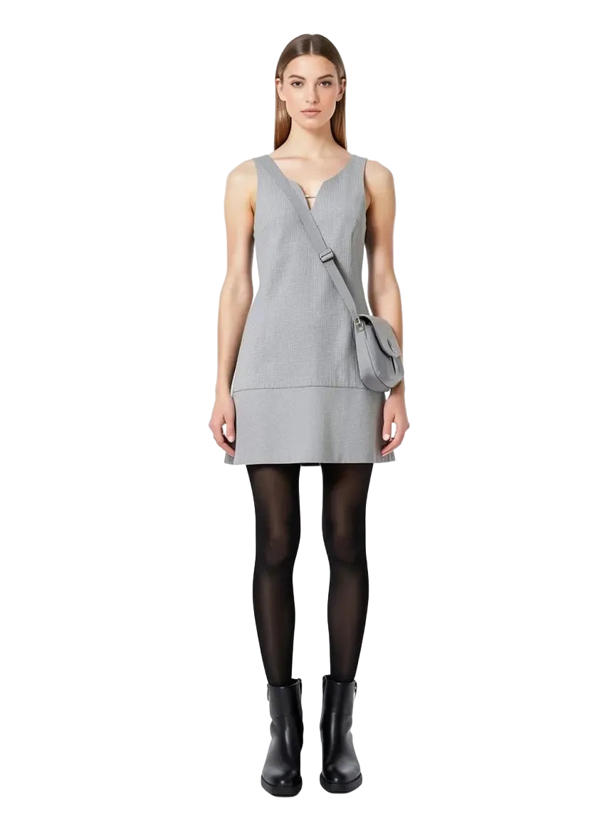 robe grise taille 36 chattawak seconde main femme