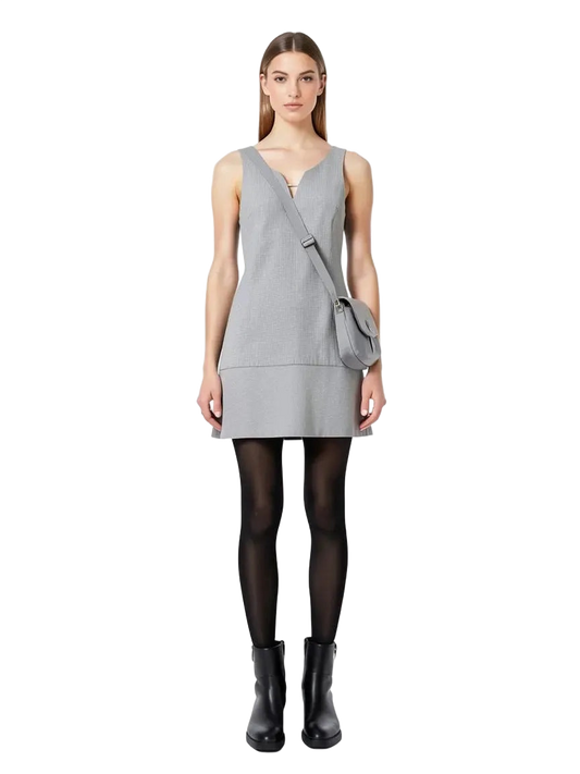 robe grise taille 36 chattawak seconde main femme