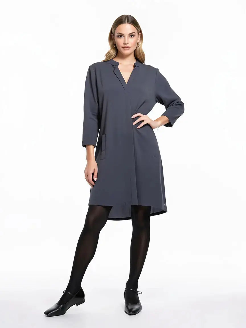 Robe grise taille M seconde main femme