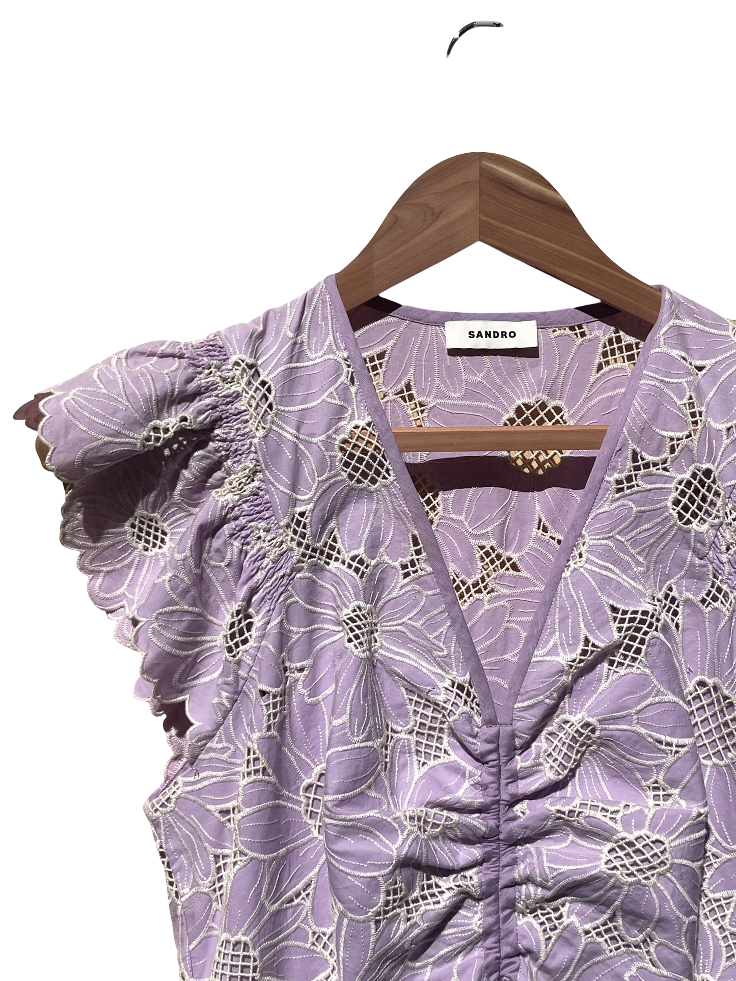 Robe lilas taille 36 Sandro seconde main femme