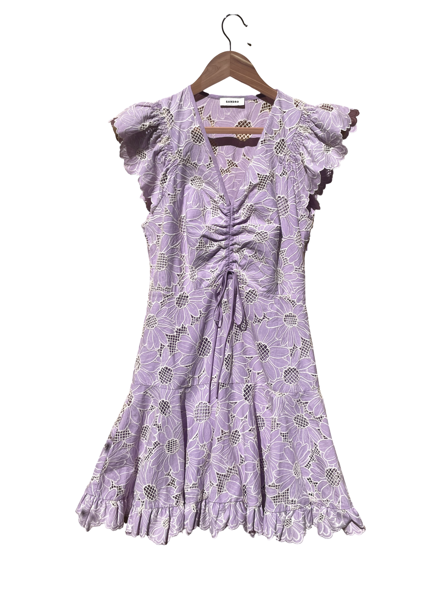 Robe lilas taille 36 Sandro seconde main femme