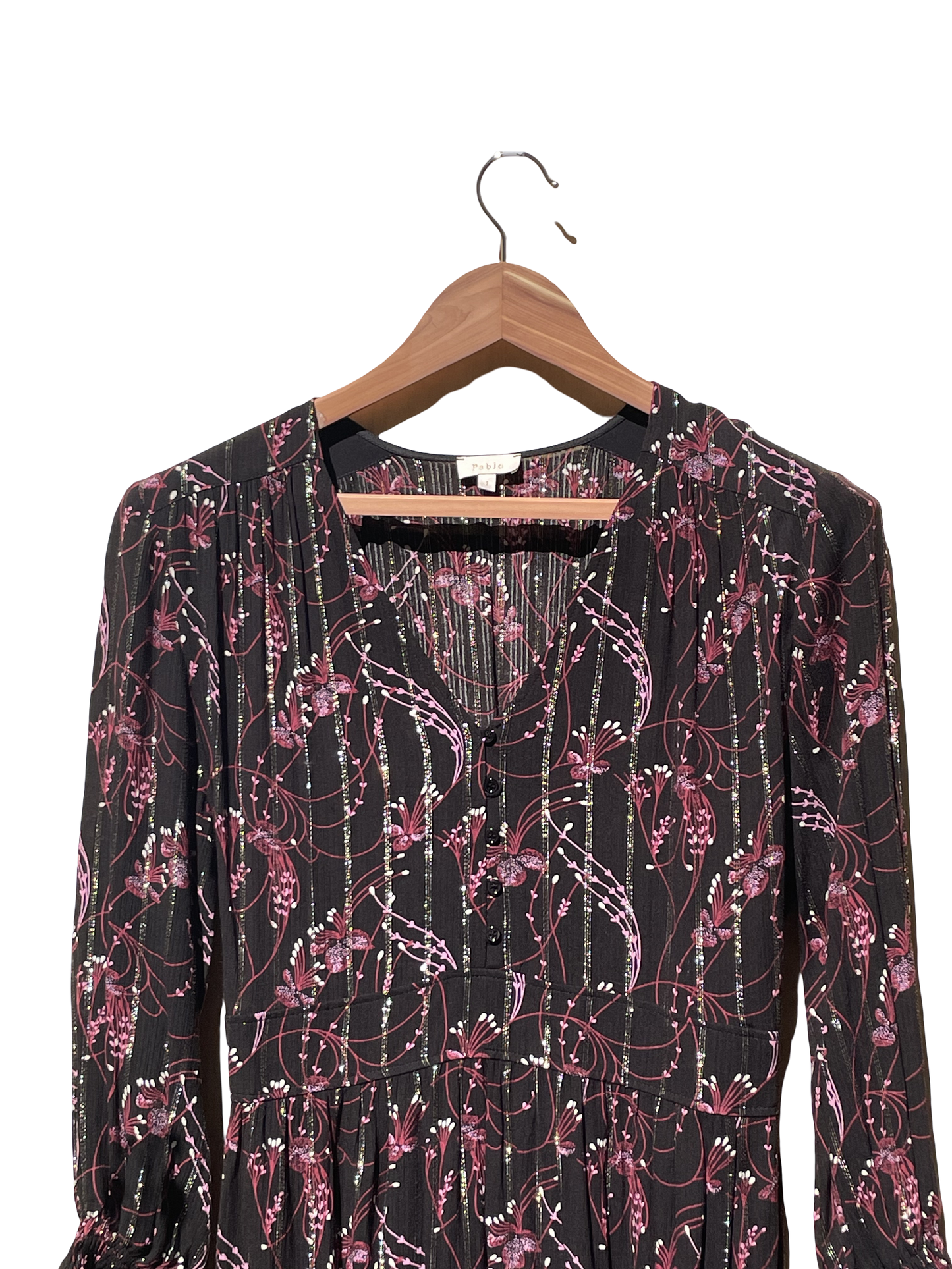 robe longue taille 1 s pablo seconde main femme