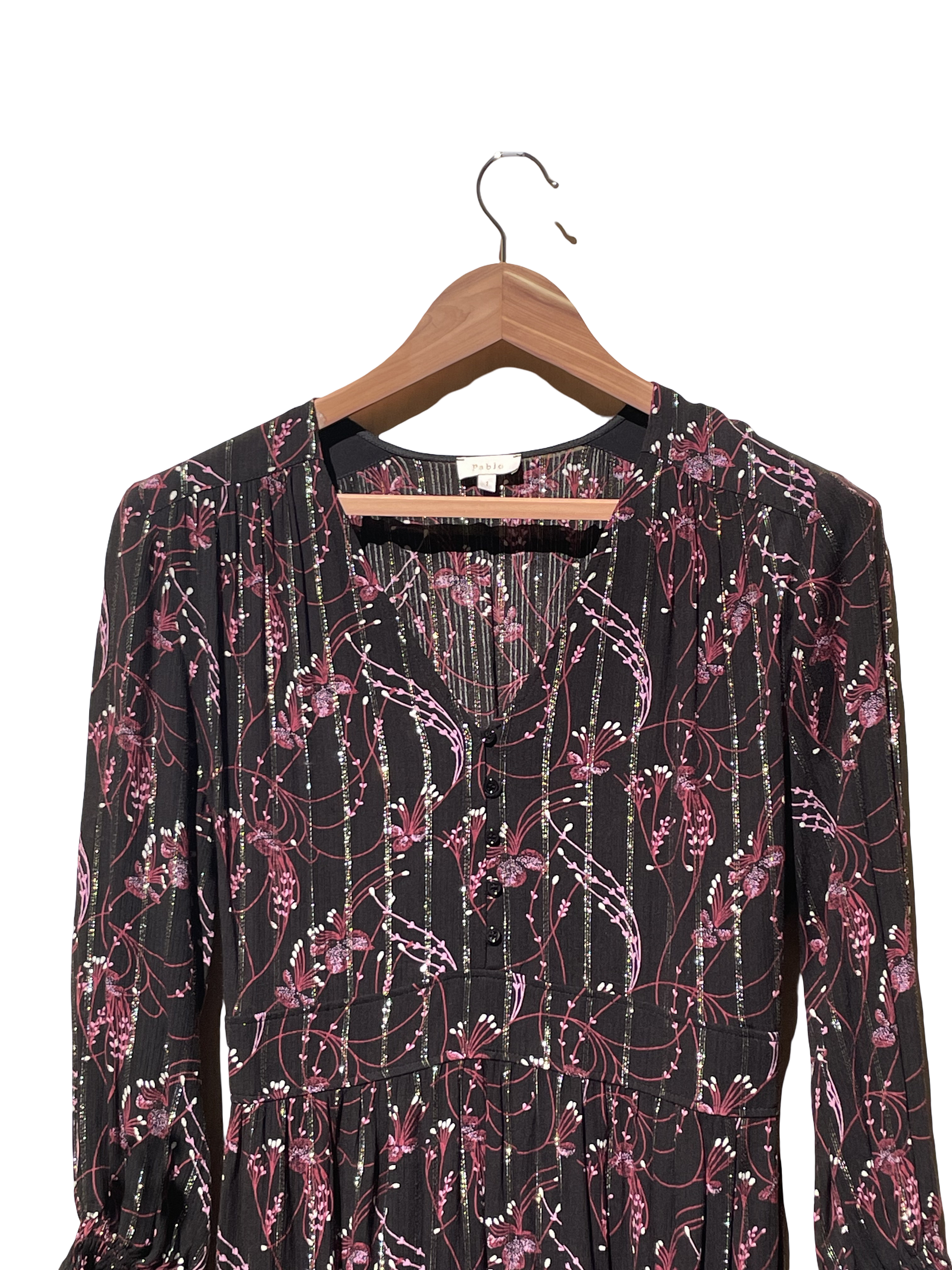 robe longue taille 1 s pablo seconde main femme