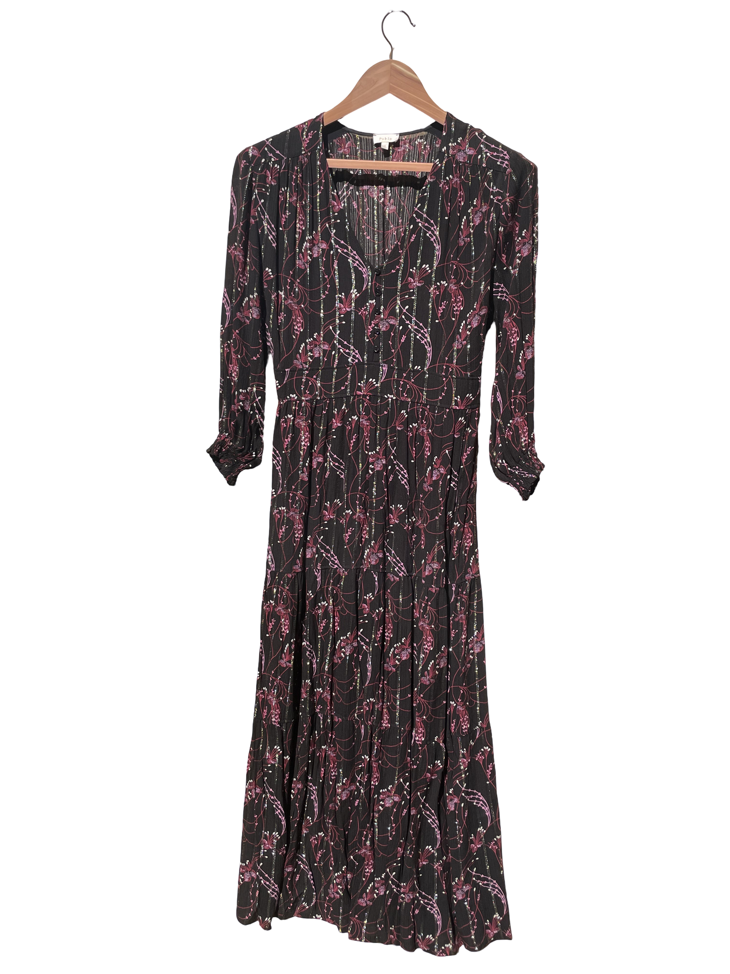 robe longue taille 1 s pablo seconde main femme