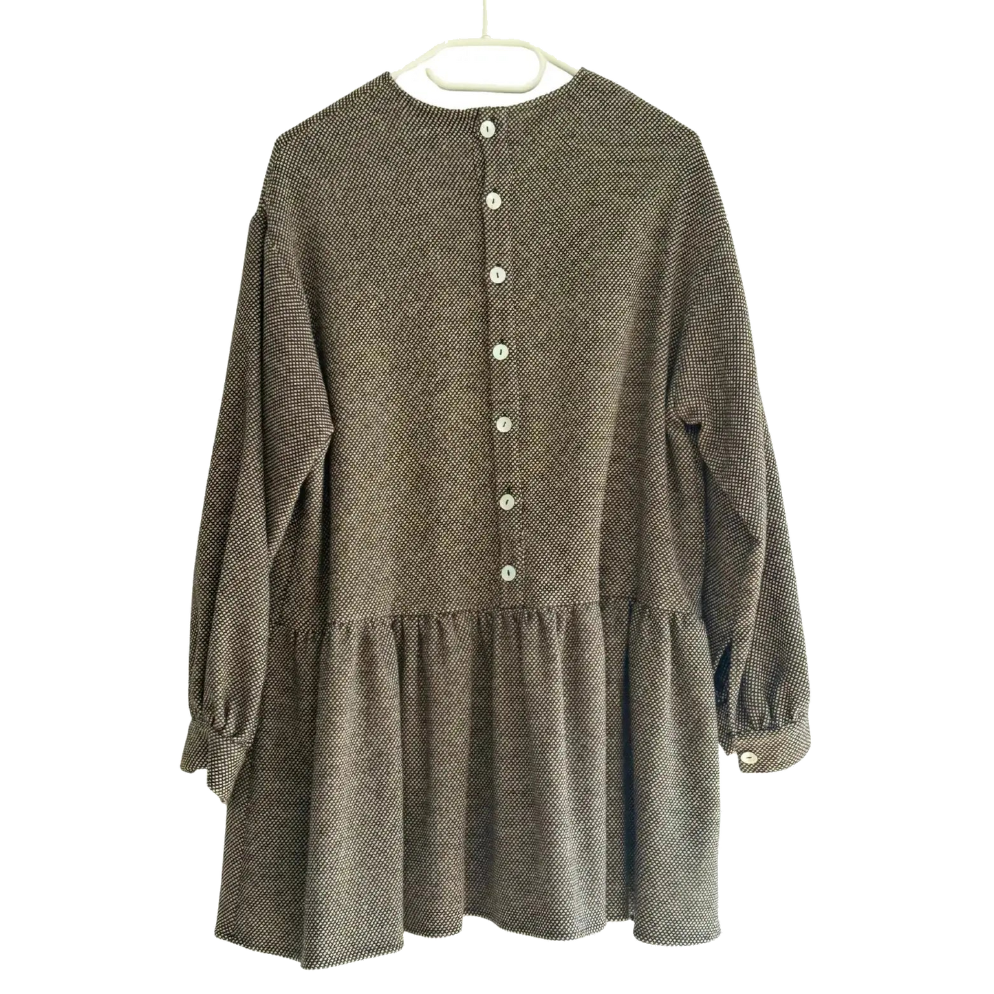 robe noire et grise taille xs janne mill seconde main femme