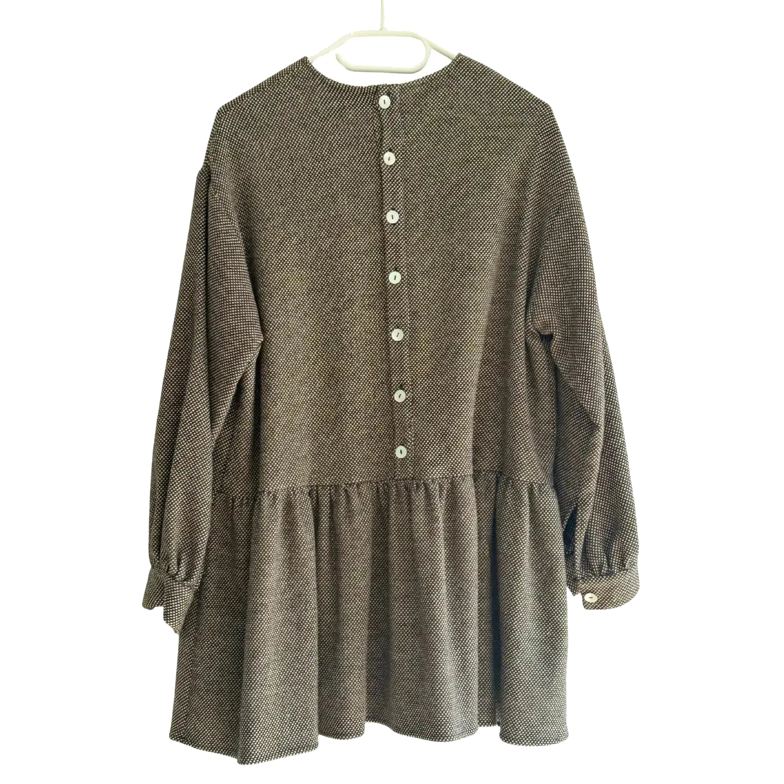 robe noire et grise taille xs janne mill seconde main femme