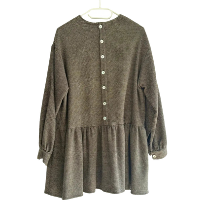 robe noire et grise taille xs janne mill seconde main femme