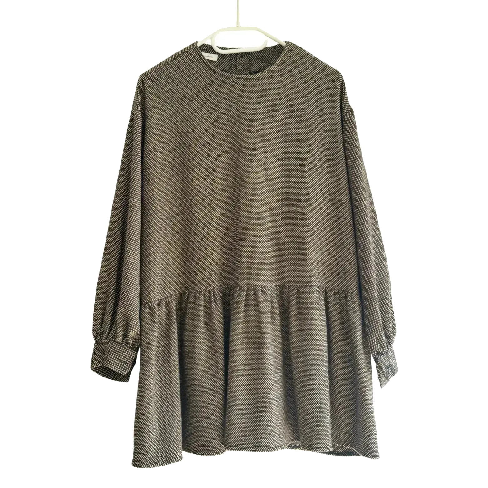 robe noire et grise taille xs janne mill seconde main femme