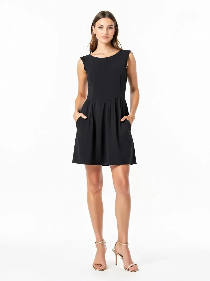 Robe noire taille 3/L seconde main femme