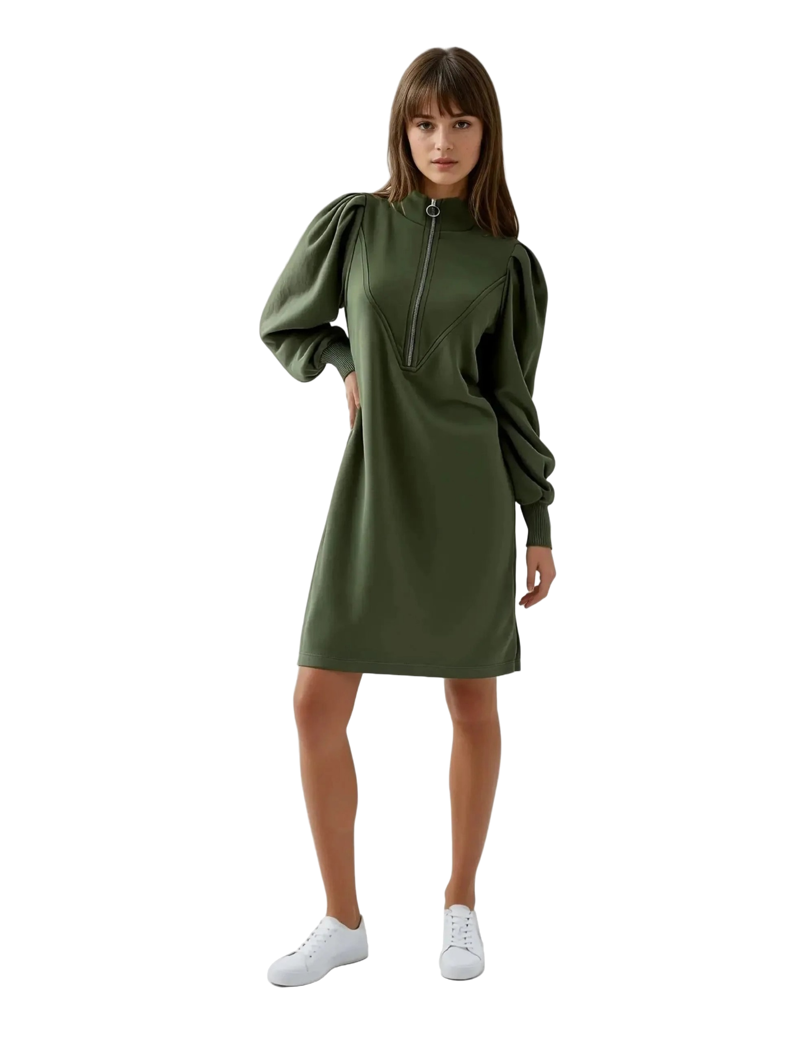 robe pull kaki taille 36 scotch and soda seconde main femme