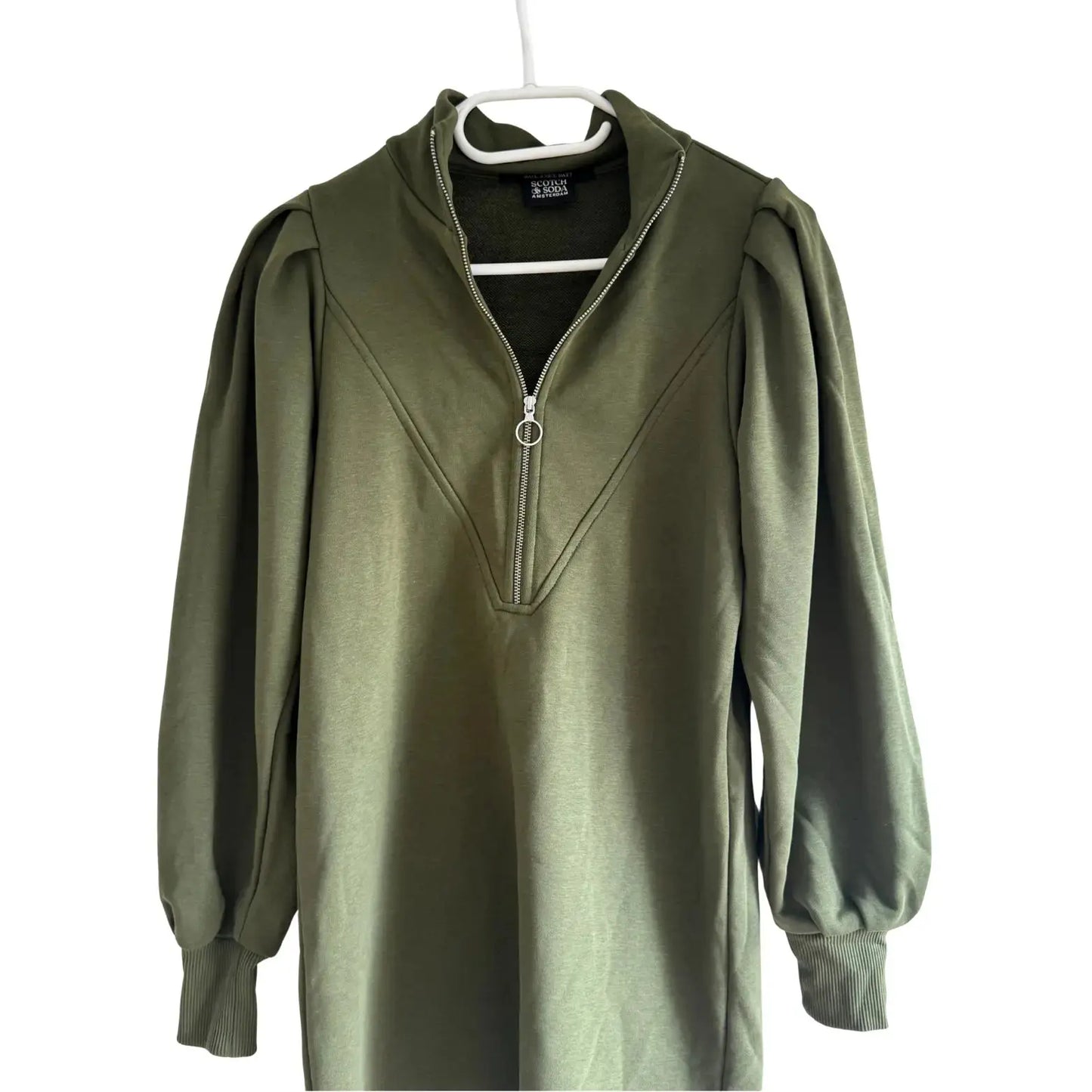 Robe pull kaki - Taille XS Scotch & Soda seconde main femme