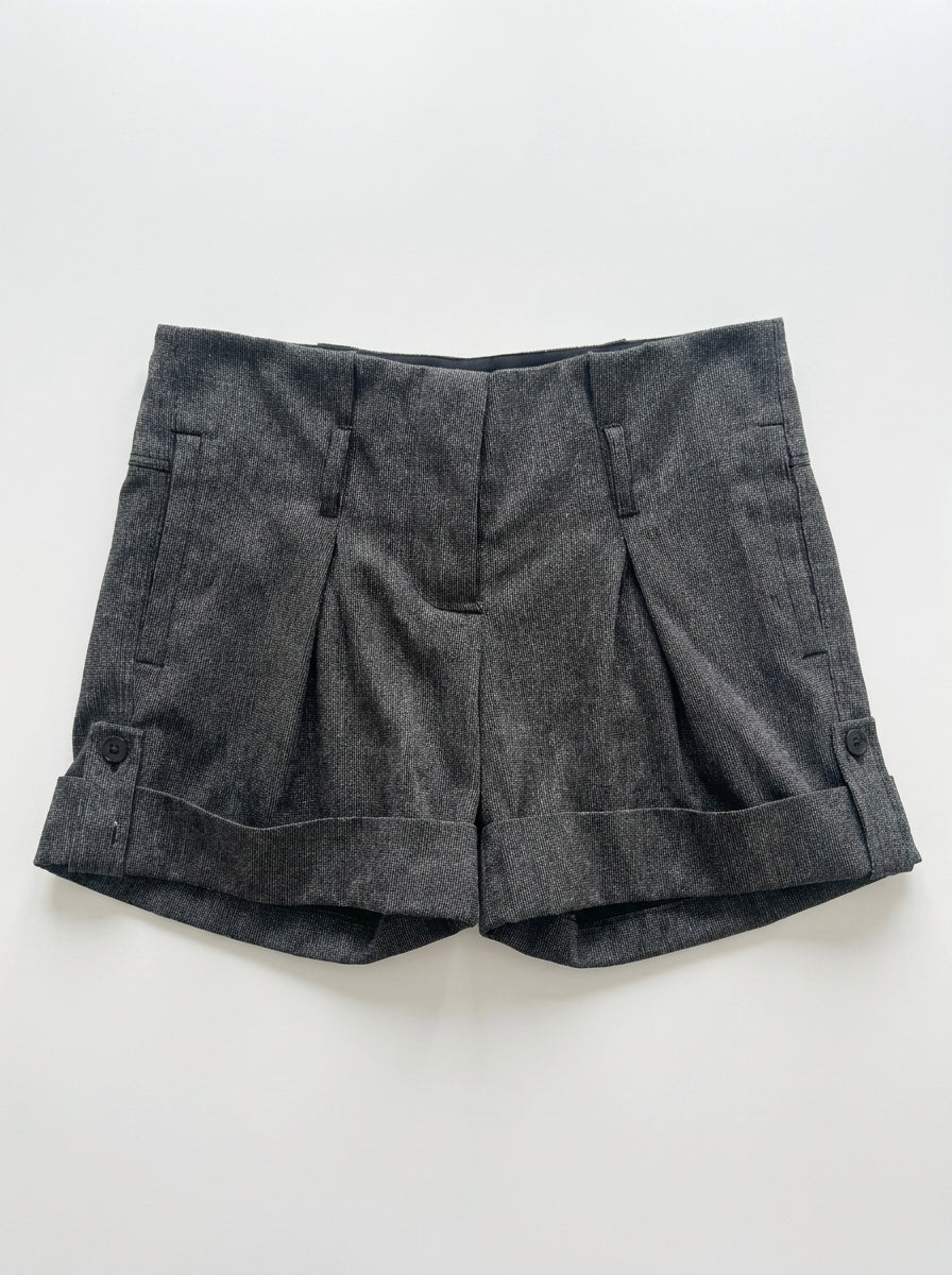short gris taille S sandro seconde main femme