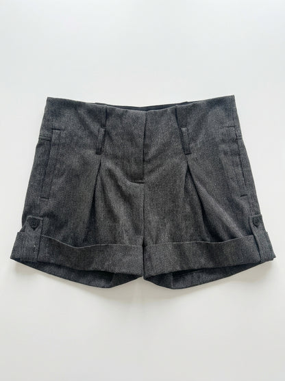 short gris taille S sandro seconde main femme