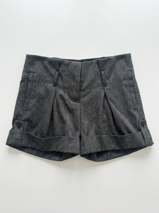 short gris taille S sandro seconde main femme