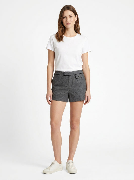 short gris taille s xs comptoir des cotonniers seconde main femme